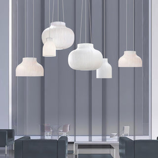 Lumina Suspension en Soie Canellée