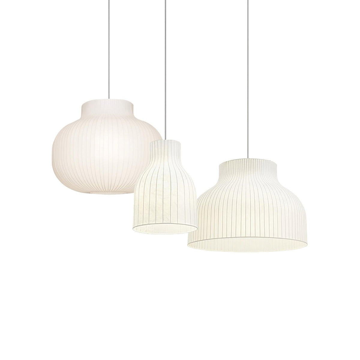 Aurenae Suspension en Soie Canellée