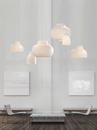 Lumina Suspension en Soie Canellée