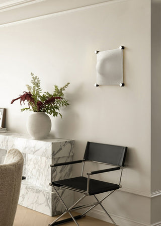 Panel Applique Murale Rustique en Soie
