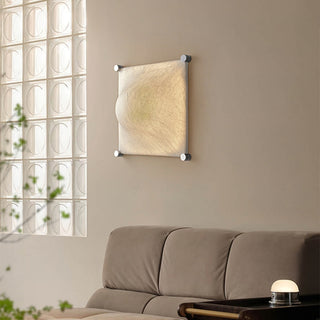 Panel Applique Murale Rustique en Soie