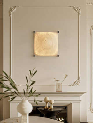 Panel Applique Murale Rustique en Soie