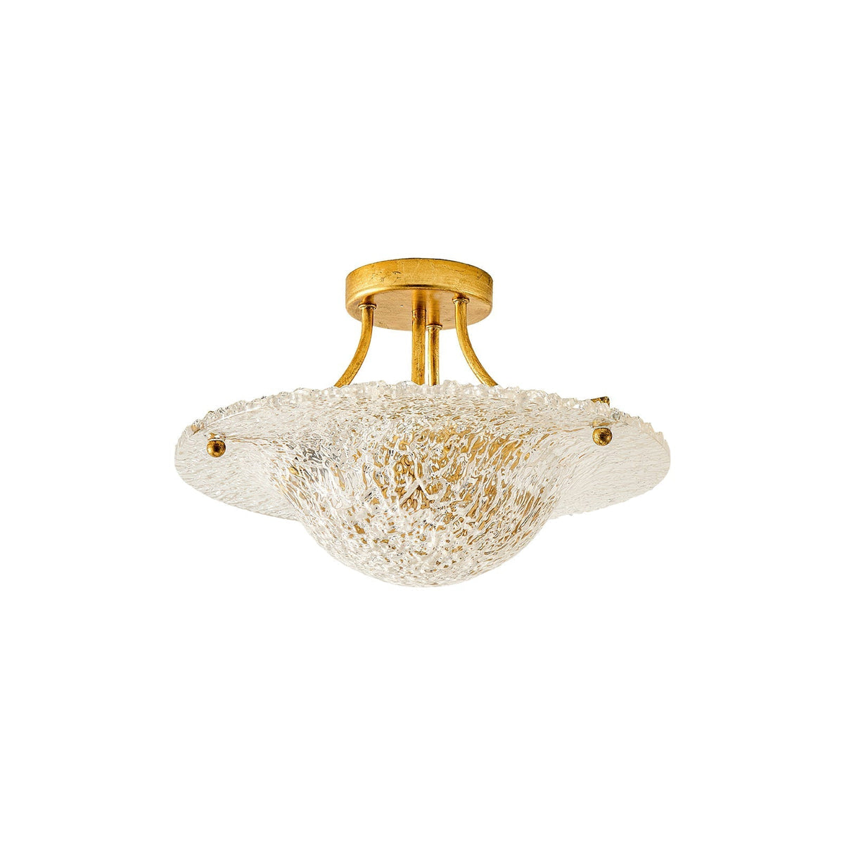 Lifestyle image of the Serilda Ceiling Light installed in a modern living room.