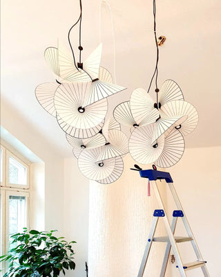 Zerinarae Suspension en Métal et Tissu, Créativité Individuelle
