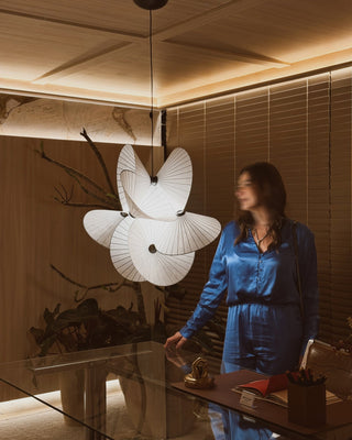 Zerinarae Suspension en Métal et Tissu, Créativité Individuelle