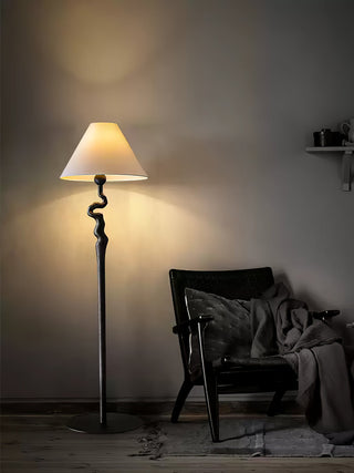 Avloril Lampadaire en Bois d'Art