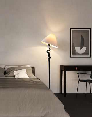 Avloril Lampadaire en Bois d'Art