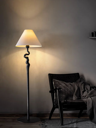 Avloril Lampadaire en Bois d'Art