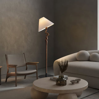 Avloril Lampadaire en Bois d'Art
