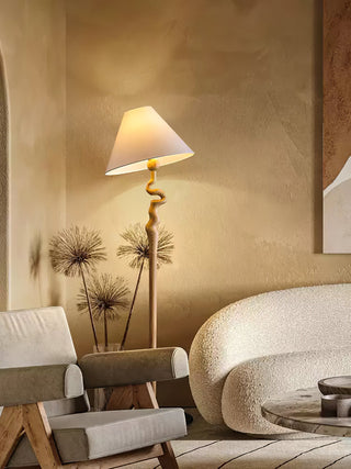 Avloril Lampadaire en Bois d'Art