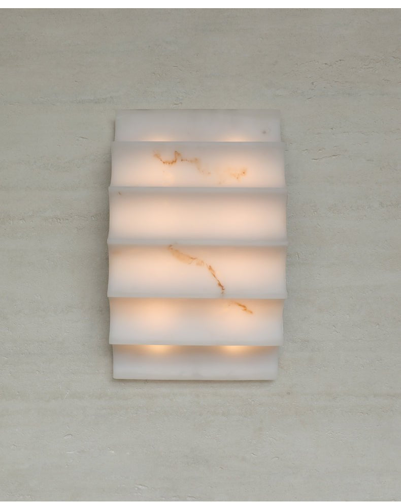 Dolax Applique Murale en Albâtre Stratifié