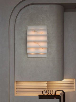 Dolax Applique Murale en Albâtre Stratifié