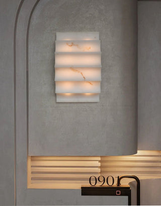 Dolax Applique Murale en Albâtre Stratifié