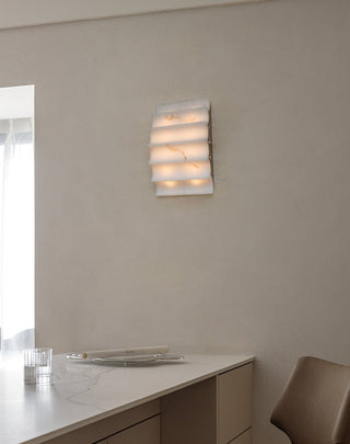 Dolax Applique Murale en Albâtre Stratifié