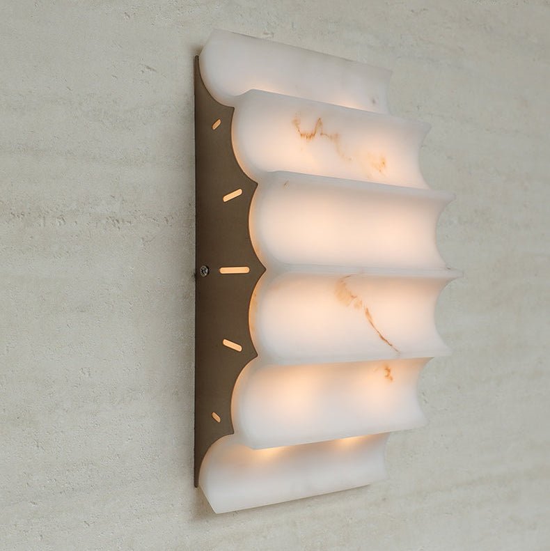 Dolax Applique Murale en Albâtre Stratifié