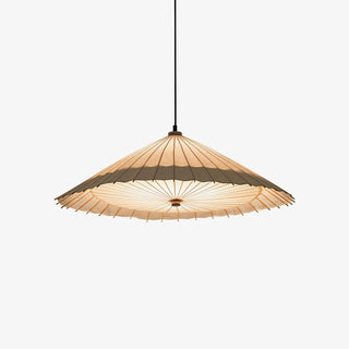 Solara Suspension Parapluie en Papier Plissé Salle à Manger