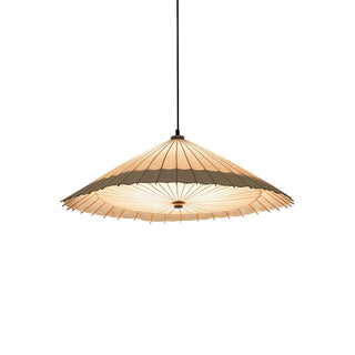 Solara Suspension Parapluie en Papier Plissé Salle à Manger