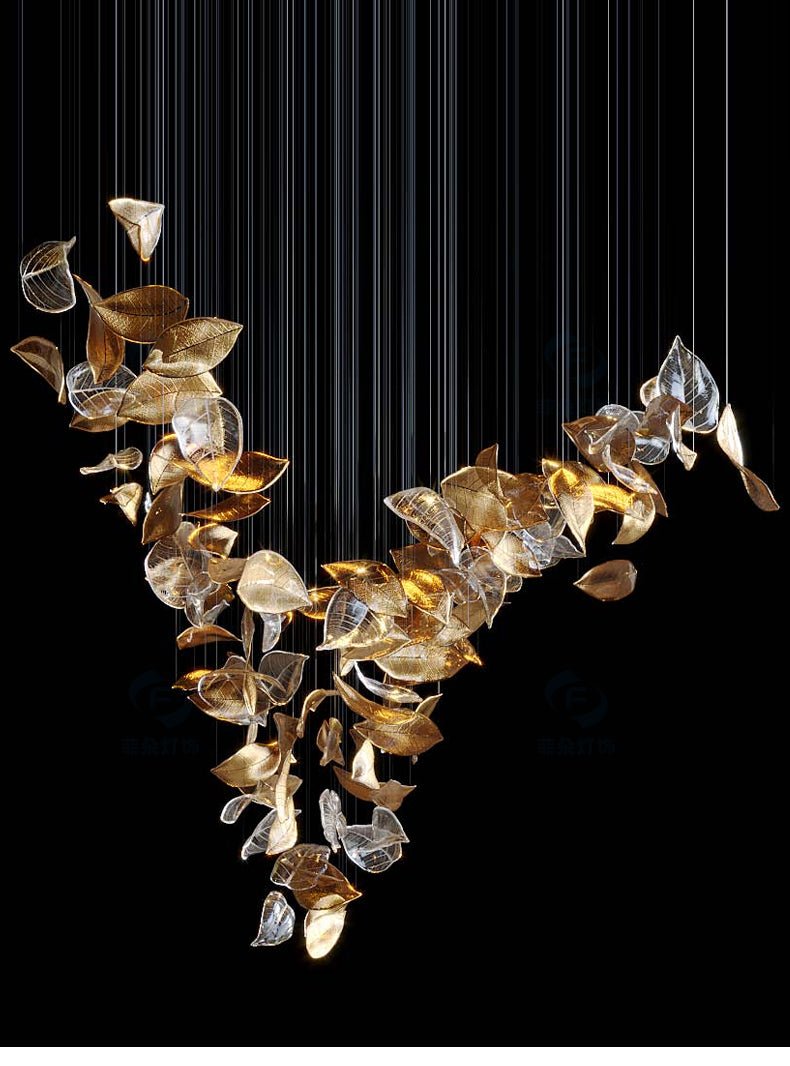 Lucilia Lustre à Feuilles Iridescentes