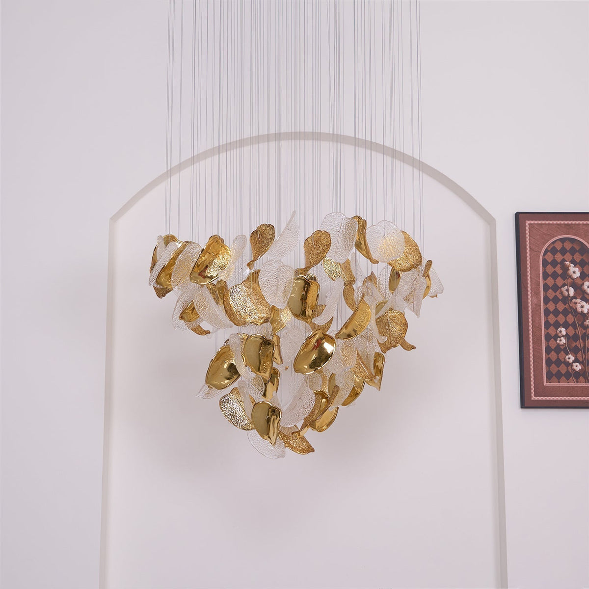 Lucilia Lustre à Feuilles Iridescentes