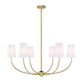 Vetheisra Lustre en Laiton et Tissu Style Industriel Vintage