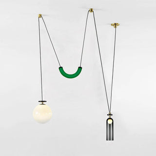 Lustra Lustre en Forme Géométrique Art
