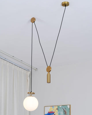 Lustra Lustre en Forme Géométrique Art