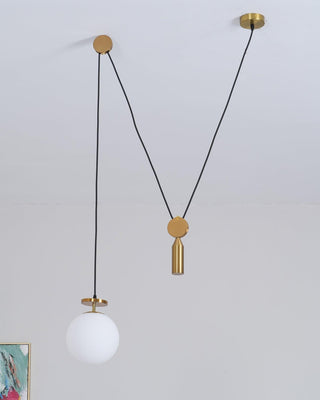 Lustra Lustre en Forme Géométrique Art