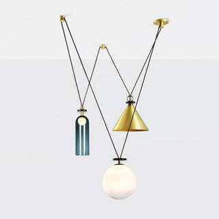 Lustra Lustre en Forme Géométrique Art