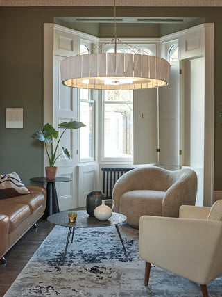 Vaeliora Côtes Céramique Suspension Lumière