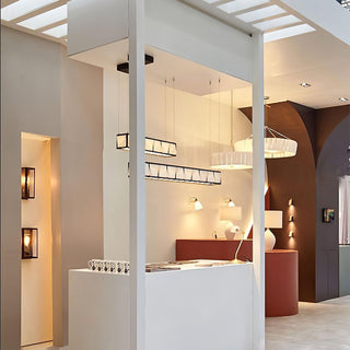 Vaeliora Côtes Céramique Suspension Lumière