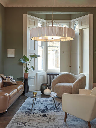 Vaeliora Côtes Céramique Suspension Lumière