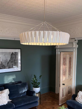 Vaeliora Côtes Céramique Suspension Lumière