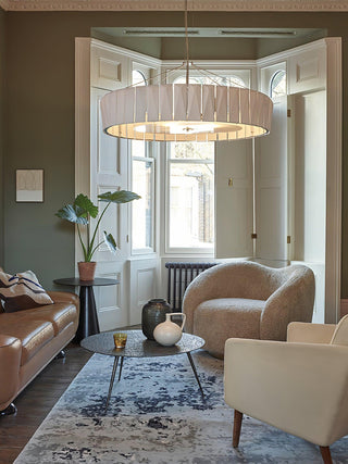 Vaeliora Côtes Céramique Suspension Lumière