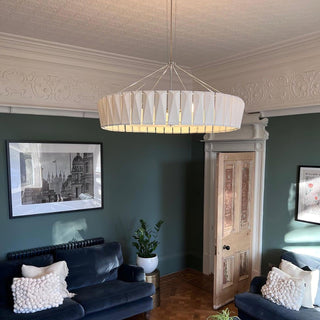 Vaeliora Côtes Céramique Suspension Lumière
