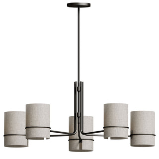 Eurvinel Lustre En Laiton Et Tissu Art Nordique Premium