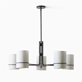 Eurvinel Lustre En Laiton Et Tissu Art Nordique Premium