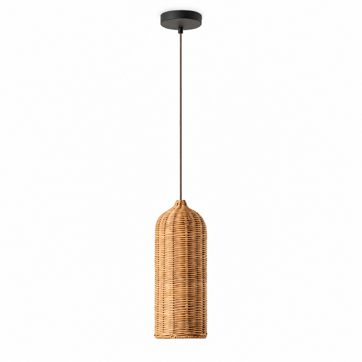 Marleigh Suspension En Rotin Tressé