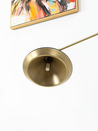 Mylirir Lampadaire en Laiton Art Déco