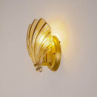 Respected Applique Murale en Verre et Laiton Premium-Luire
