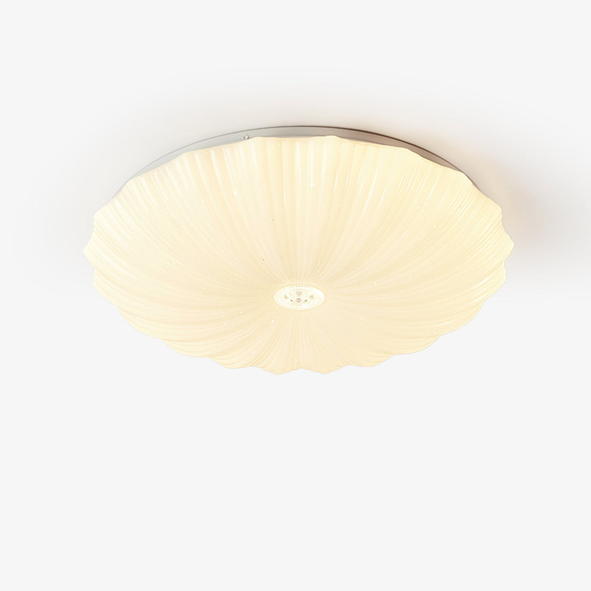 Emiline Lampe de Plafond Ronde Art Nordique Coquillage