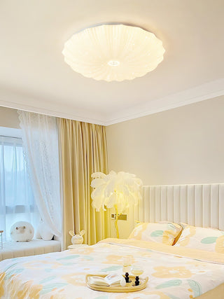 Coloria Lampe de Plafond Ronde Art Nordique Coquillage
