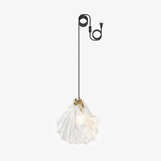 Veliraris Suspension Mini Swag en Verre Coquillage Art Nordic