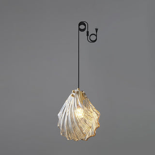Veliraris Suspension Mini Swag en Verre Coquillage Art Nordic
