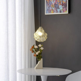 Veliraris Suspension Mini Swag en Verre Coquillage Art Nordic