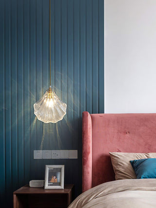 Veliraris Suspension Mini Swag en Verre Coquillage Art Nordic