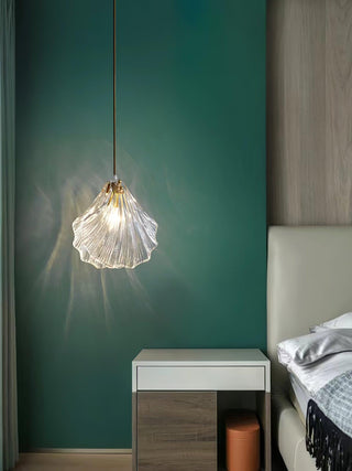 Veliraris Suspension Mini Swag en Verre Coquillage Art Nordic