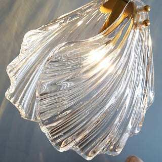 Veliraris Suspension Mini Swag en Verre Coquillage Art Nordic