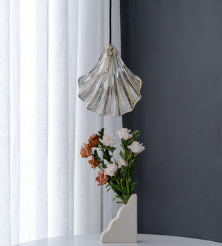 Veliraris Suspension Mini Swag en Verre Coquillage Art Nordic