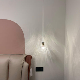Veliraris Suspension Mini Swag en Verre Coquillage Art Nordic