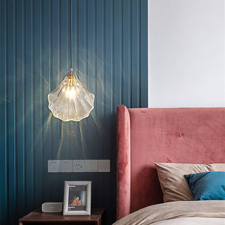 Veliraris Suspension Mini Swag en Verre Coquillage Art Nordic
